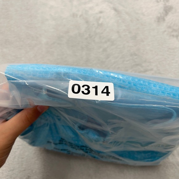 Nike Golf Dri-FIT Blue Heathered 1/4 Zip Pullover Top Women's Size L - Picture 8 of 8